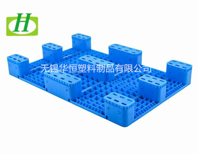 1208网格大九脚塑料垫仓板塑料托盘  