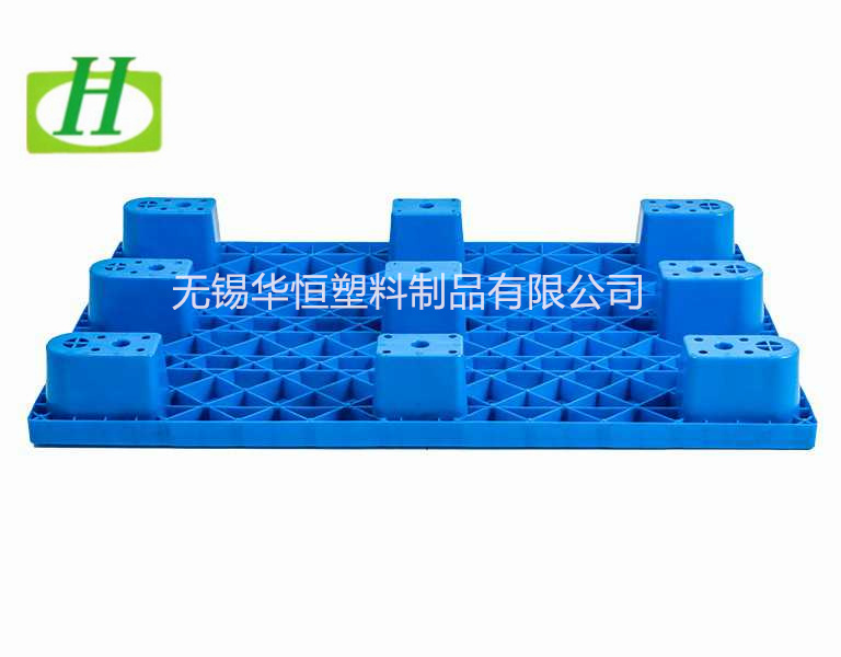 1208网格九脚防滑塑料托盘  