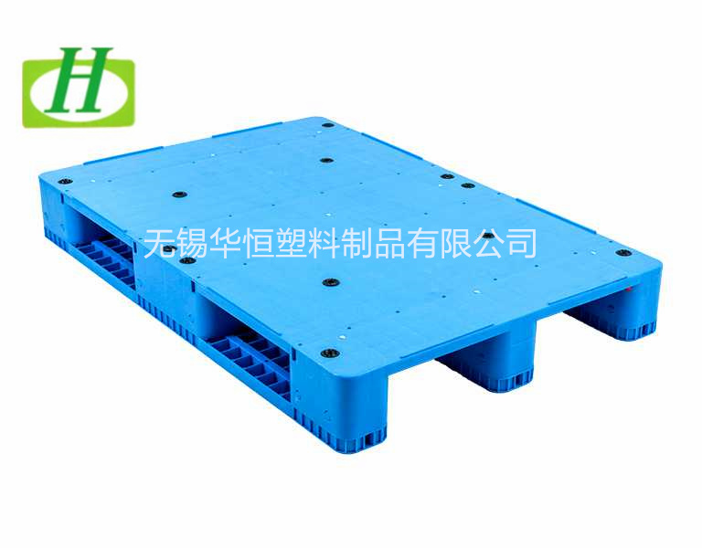 1208平板川字塑料货物托盘  