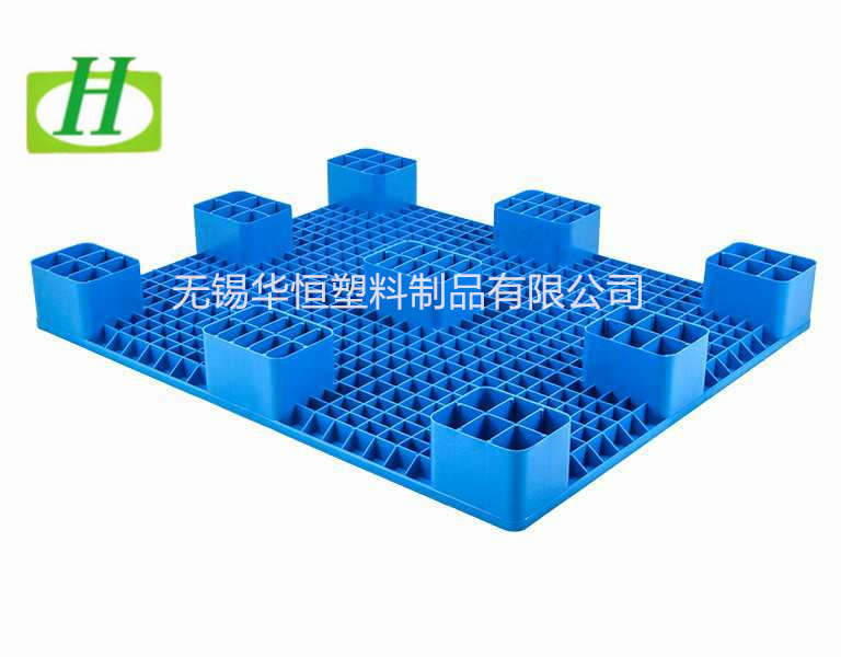 1210平板九脚大型塑料托盘  