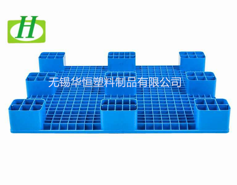 1210平板九脚大型塑料托盘