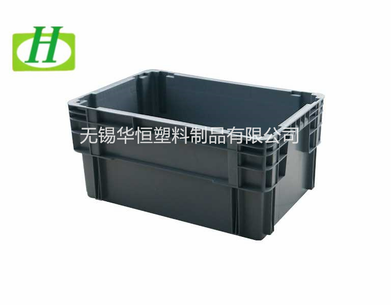 600-230错位塑料物流箱  