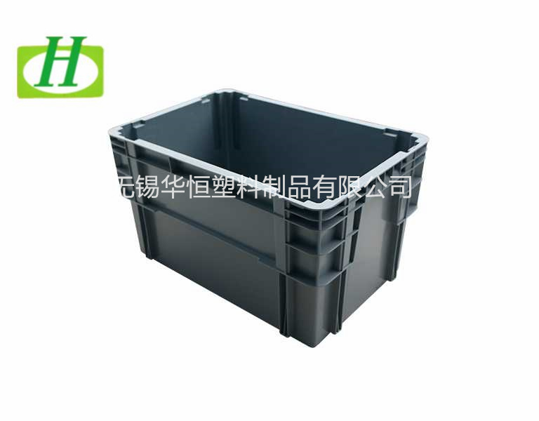 600-340错位塑料物流箱  