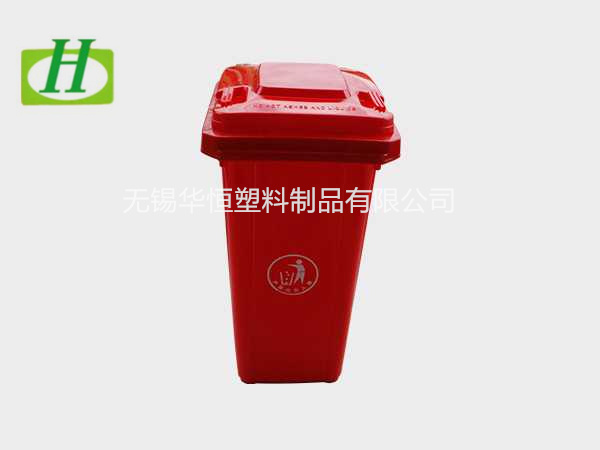120L塑料环卫垃圾桶  