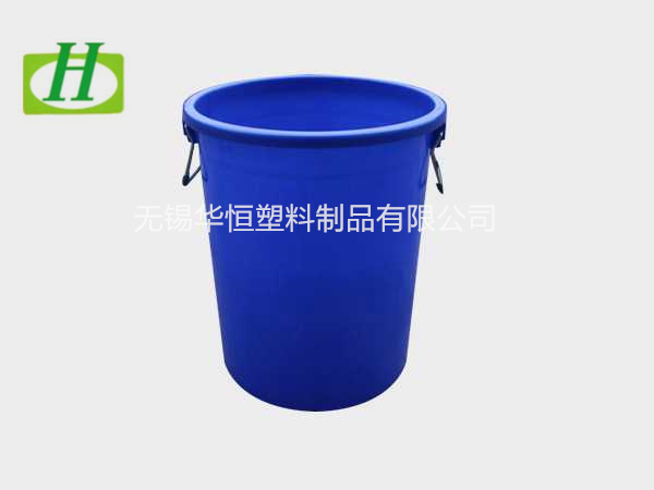 60L塑料铁柄桶  