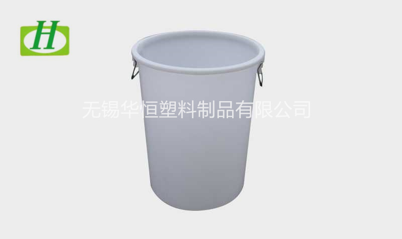 160L塑料铁柄桶  