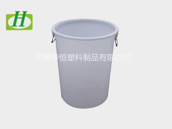 160L塑料铁柄桶  