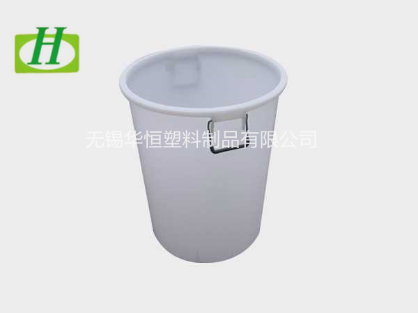 160L塑料铁柄桶  