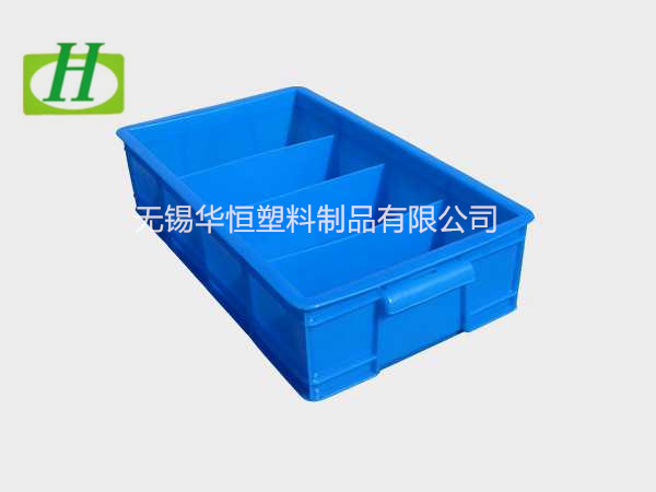 四格塑料加厚周转箱