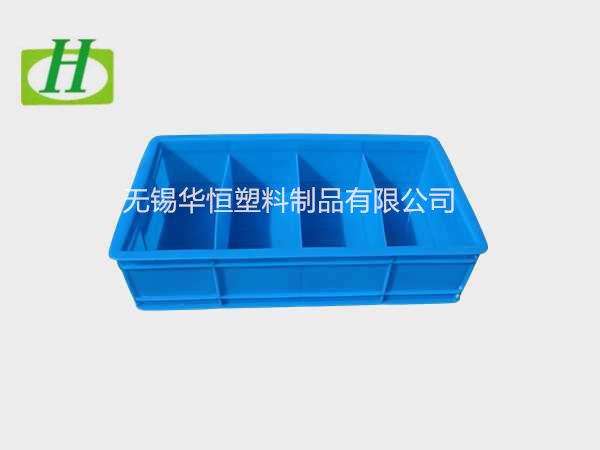 四格塑料加厚周转箱