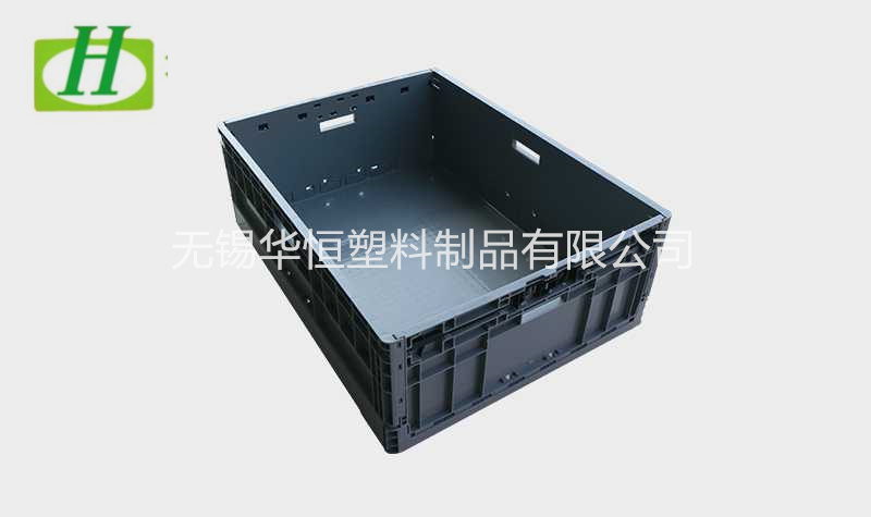 EUO8628塑料折叠物流箱  
