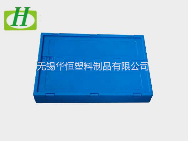 600-200塑料内倒式折叠周转箱  