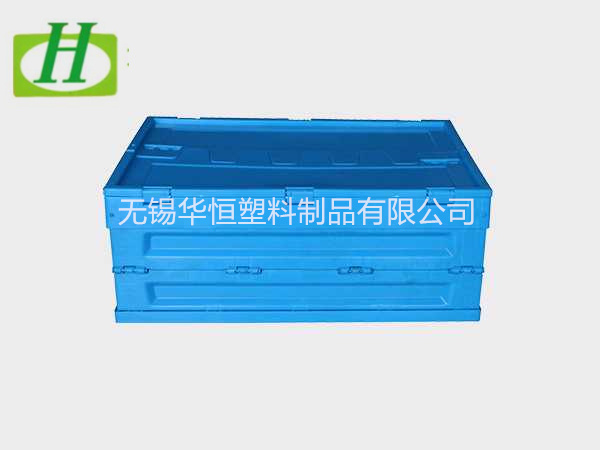 600-240塑料内倒式折叠周转箱  