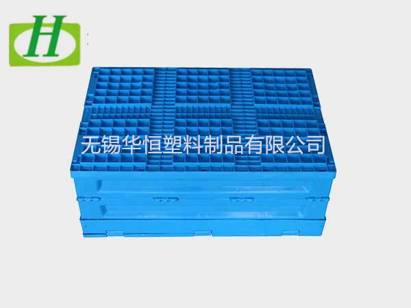 600-240塑料内倒式折叠周转箱  