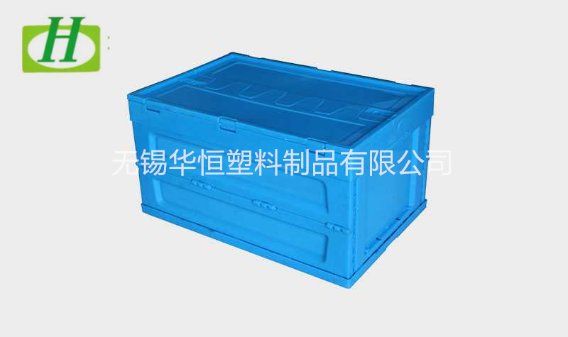 600-320塑料内倒式折叠周转箱  