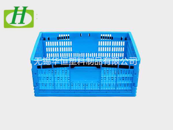 600-290塑料折叠周转筐