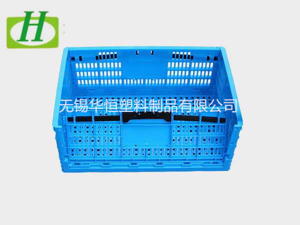 600-290塑料折叠周转筐