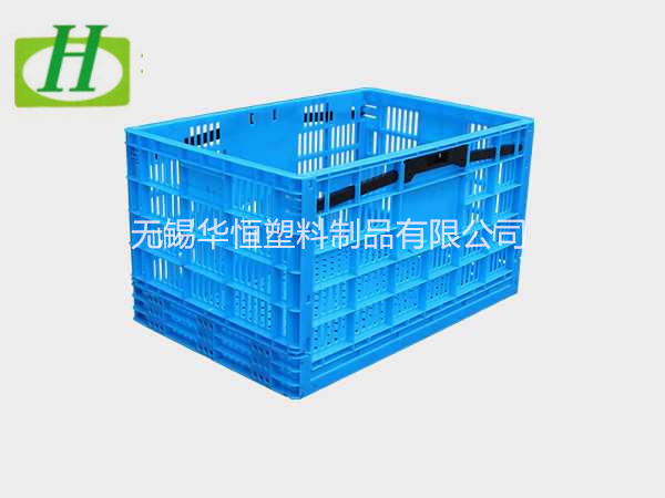 600-340塑料折叠周转筐